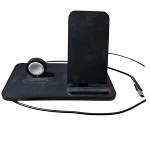 Seneo PA193B 2in1 Wireless Charger Stand for iPhone and Apple Watch